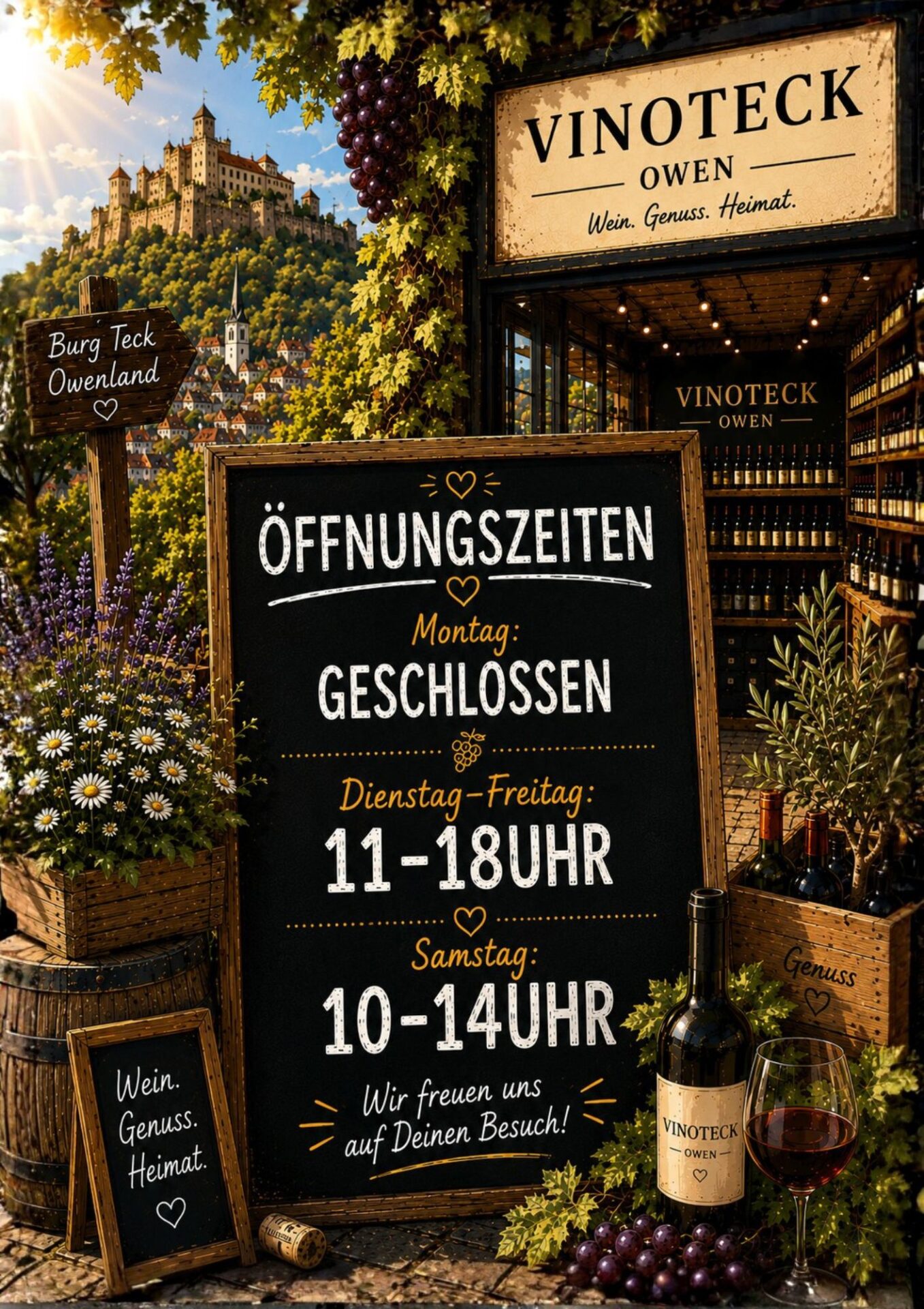 VT Öffnungszeiten A4